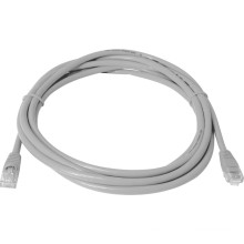 RJ45 Cable de conexión CAT6 UTP puente CCA gris